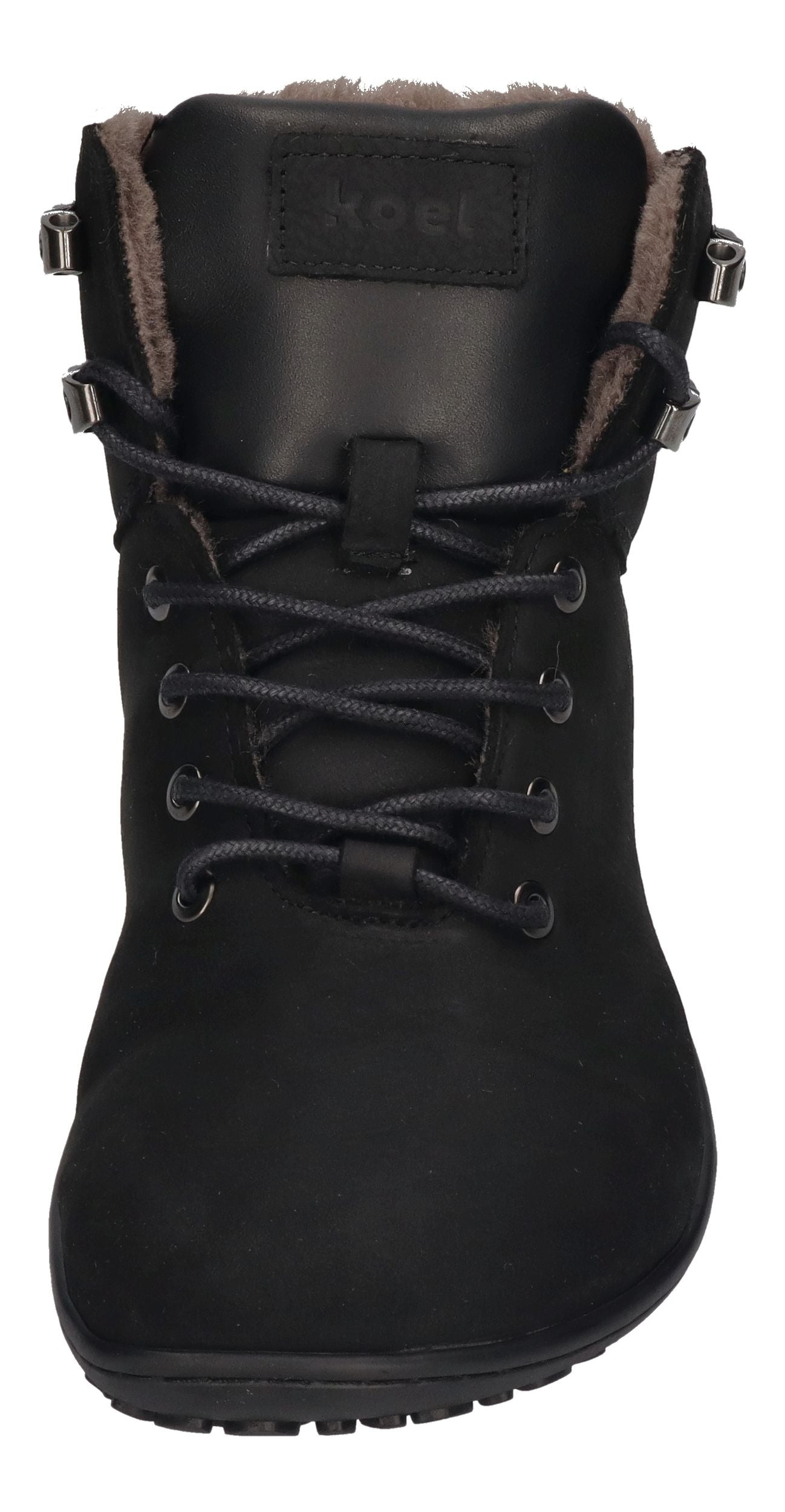 KOEL Damen Barefoot Booties ISIDORE LAMBSWOOL - black