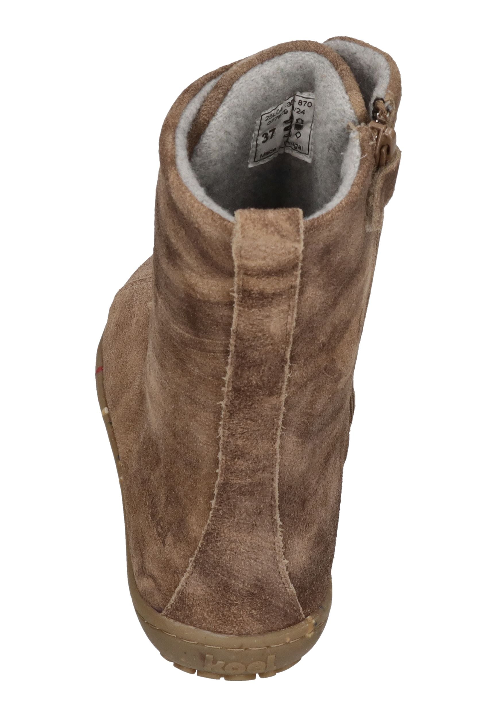 KOEL Damenschuhe Barefoot Booties IDINA MERINO taupe