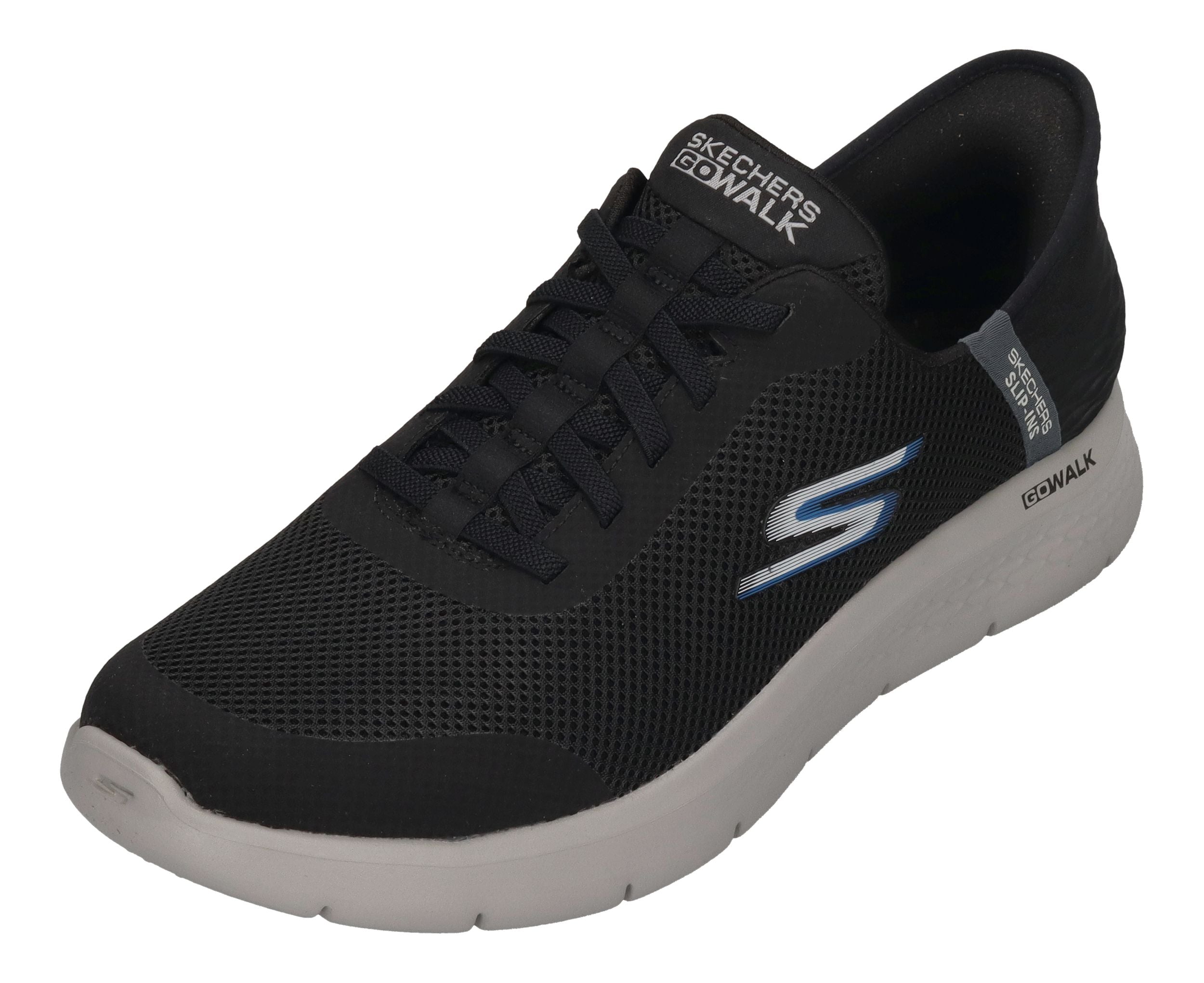 SKECHERS in Übergröße GO WALK FLEX HANDS UP 216324 BKGY