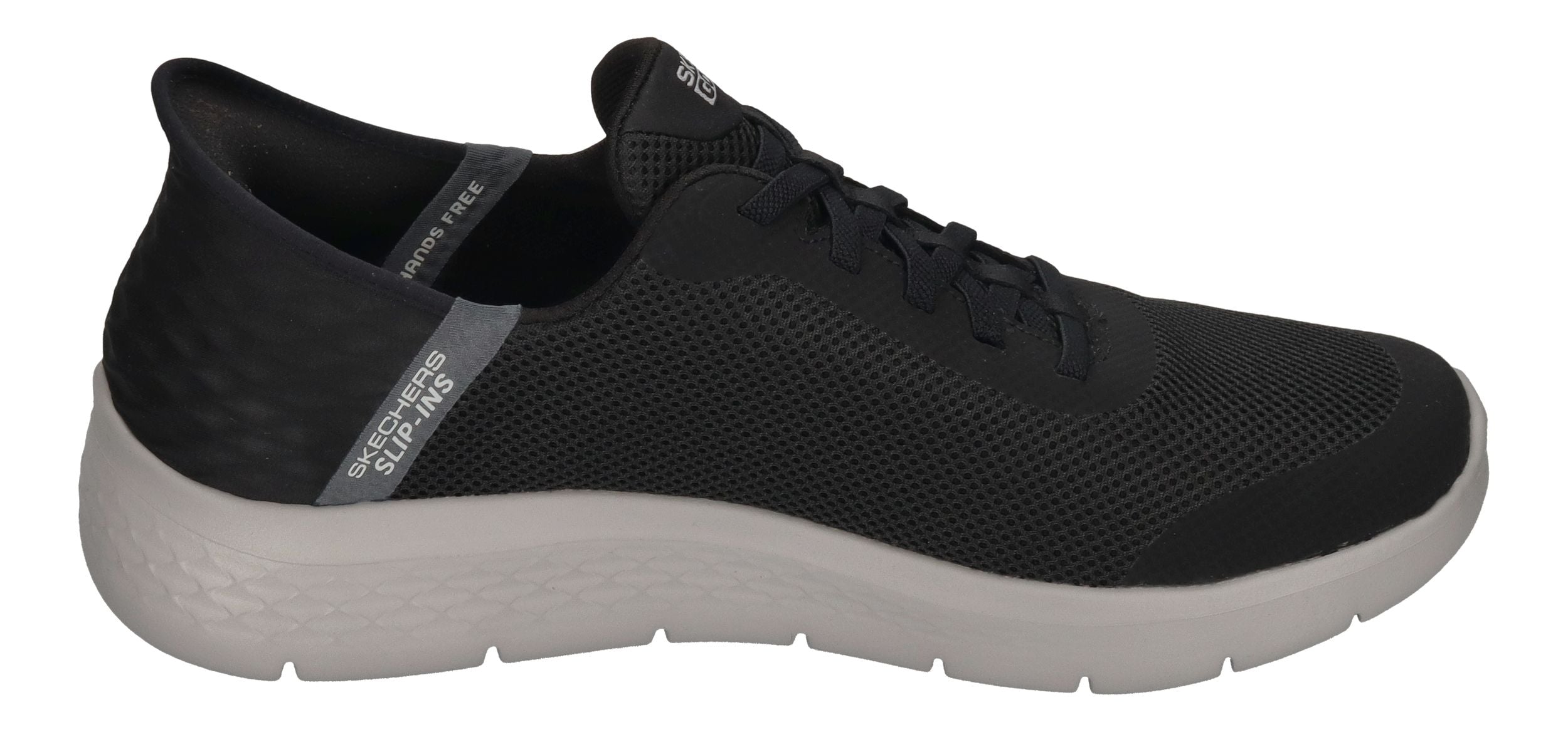 SKECHERS in Übergröße GO WALK FLEX HANDS UP 216324 BKGY