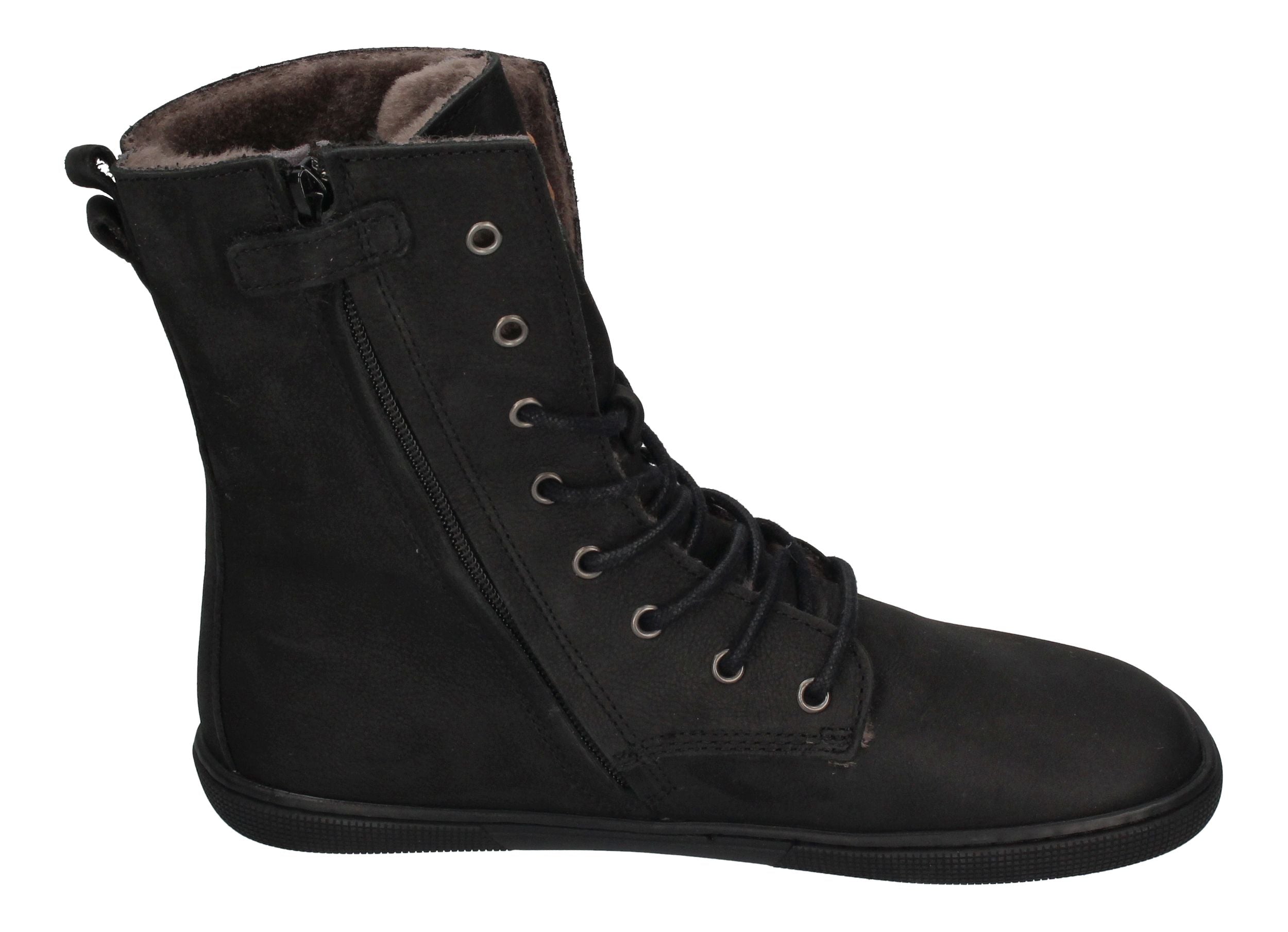 KOEL Damen Barefoot Booties mit Lammwolle FARO black-3