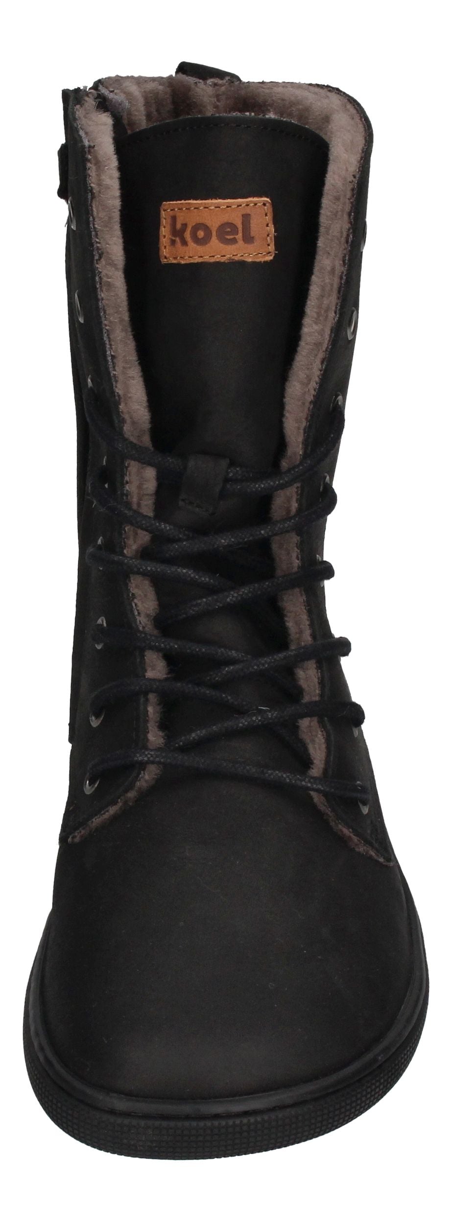 KOEL Damen Barefoot Booties mit Lammwolle FARO black-4