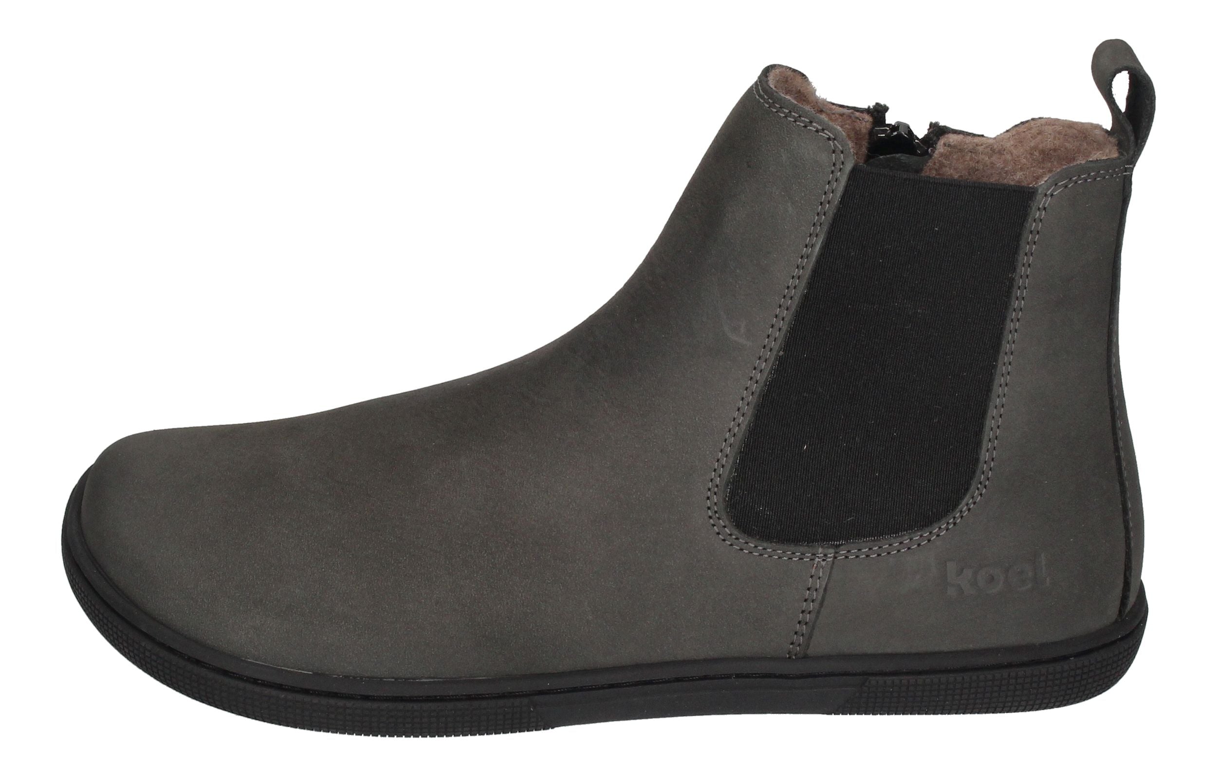 KOEL Damen - Barefoot Booties FILAS HYDRO FELT - dark grey-1