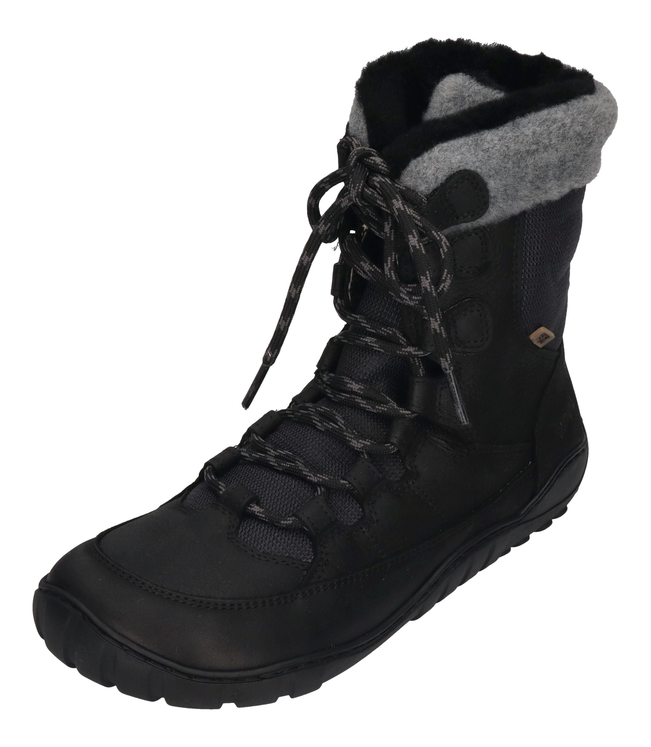 KOEL Damen Barefoot Stiefel LIAM TEX LAMBSWOOL  - black