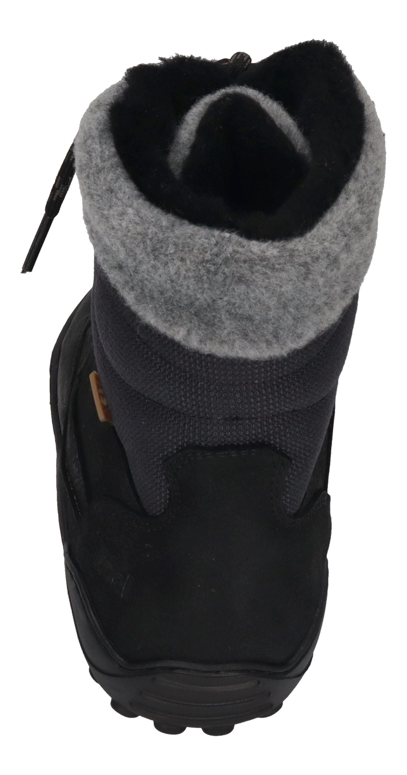 KOEL Damen Barefoot Stiefel LIAM TEX LAMBSWOOL  - black