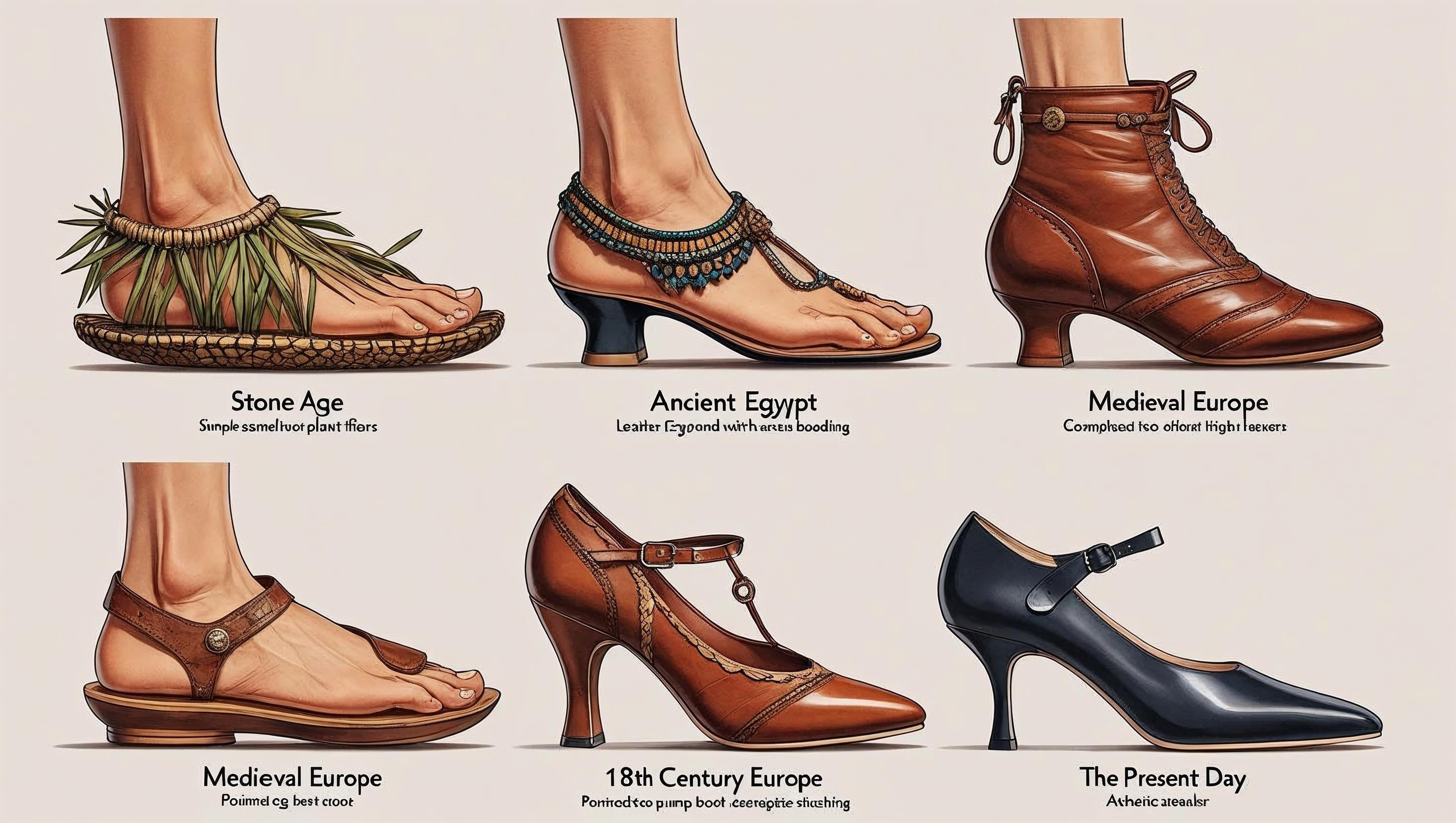 Schuhe: Evolution, Mode & Trends für Damen, Herren & Kinder
