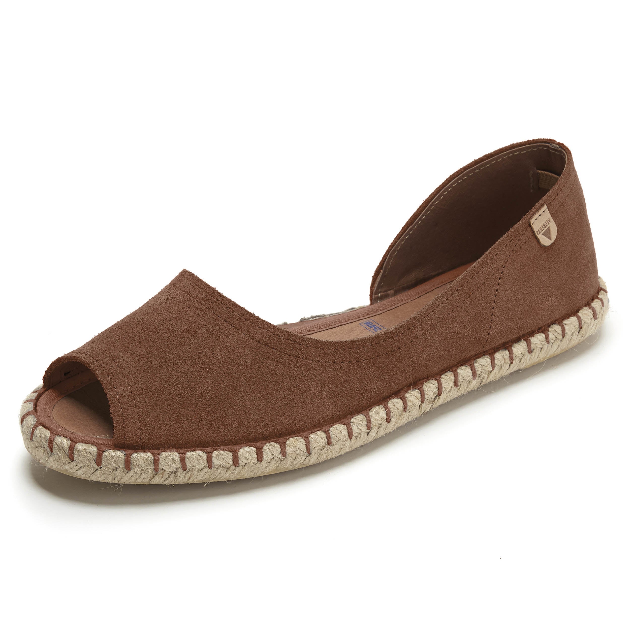 VERBENAS Damen Espadrilles CRUZ serraje moccha | Bester Preis, bester Style – shoedeal