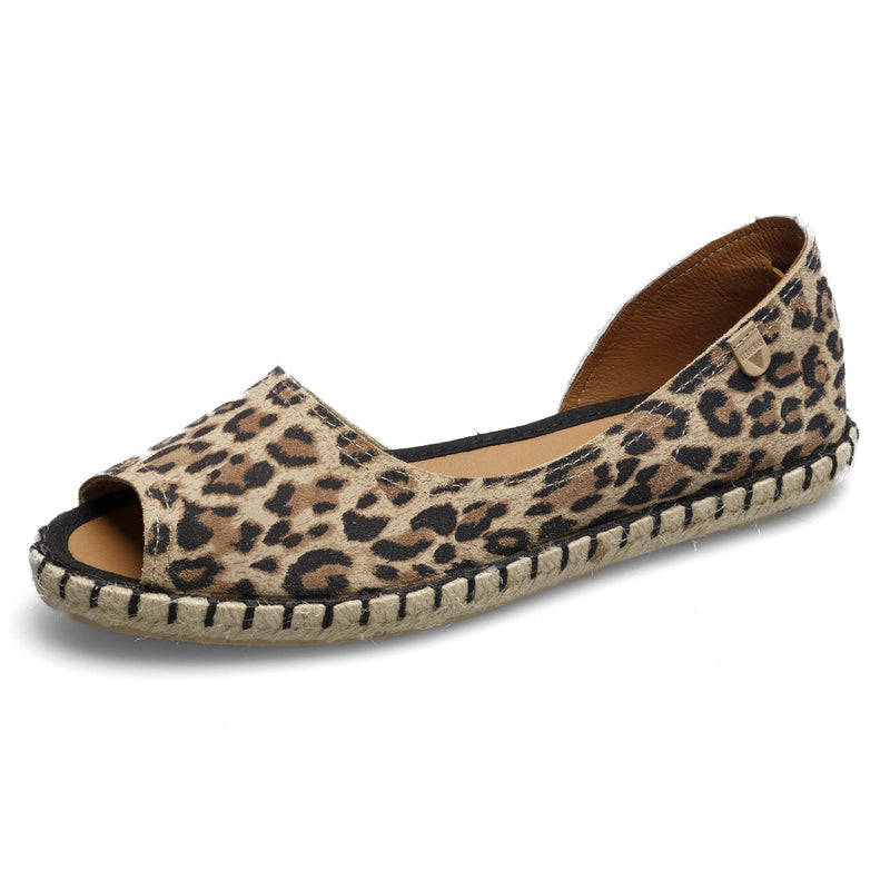VERBENAS Damen Espadrilles CRUZ leo camel | Bester Preis, bester Style – shoedeal