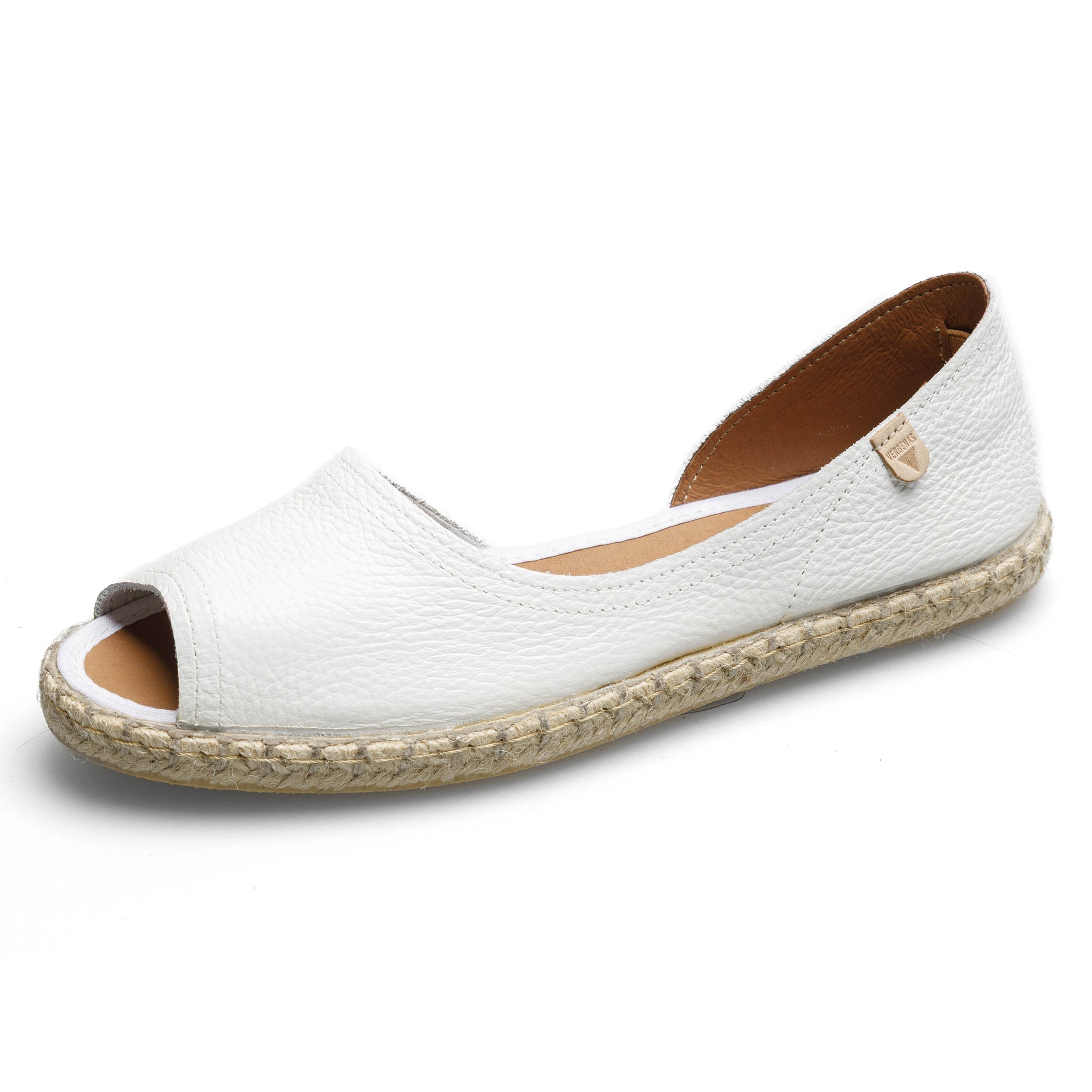 VERBENAS Damen Espadrilles CRUZ nucleo gal blanco | Bester Preis, bester Style – shoedeal