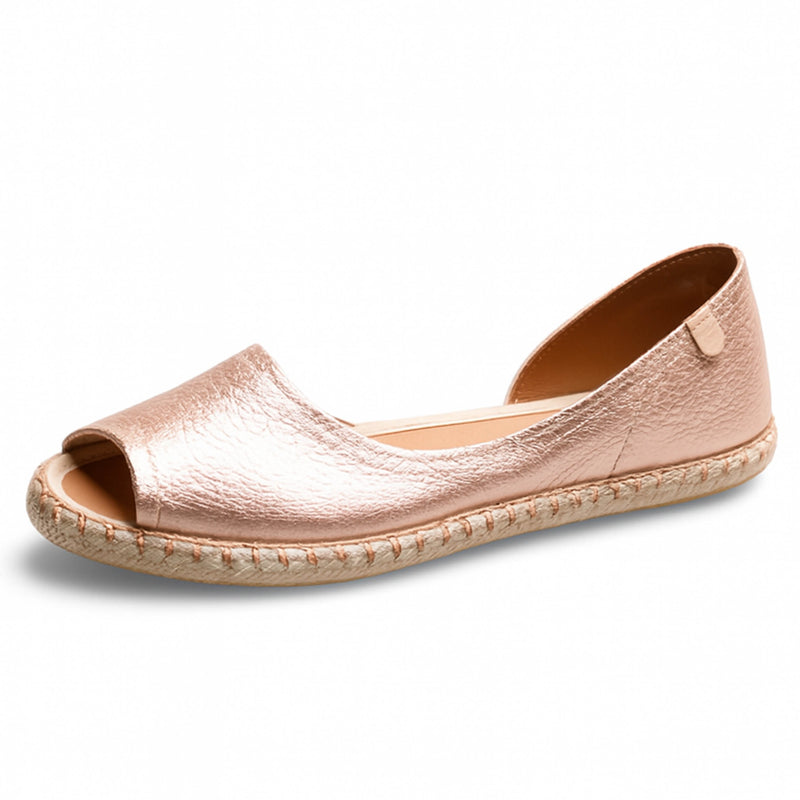 VERBENAS Damen Espadrilles CRUZ nucleo metal gal monrovia | Bester Preis, bester Style – shoedeal