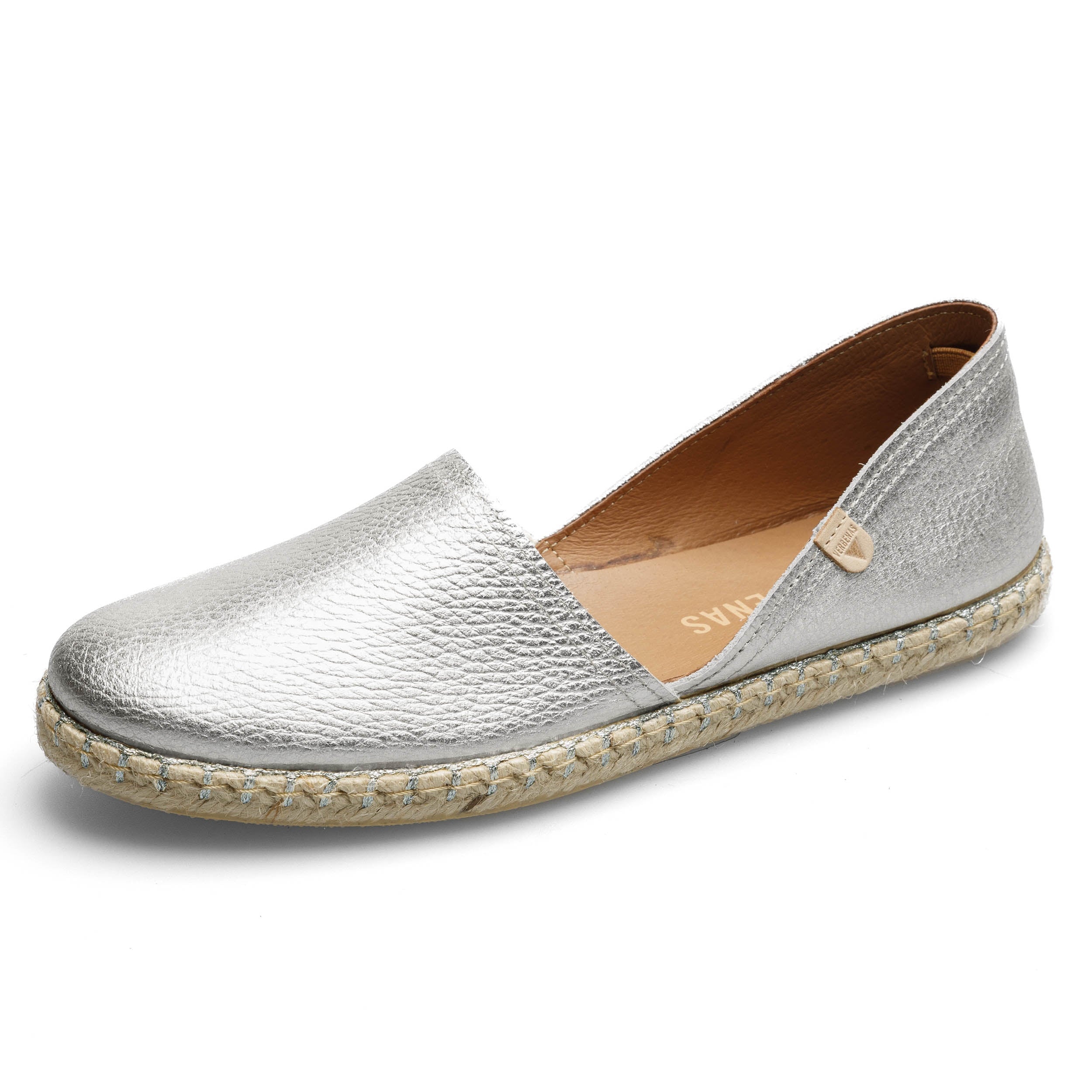 VERBENAS Damen Espadrilles CARMEN nucleo metal gal plata | Bester Preis, bester Style – shoedeal