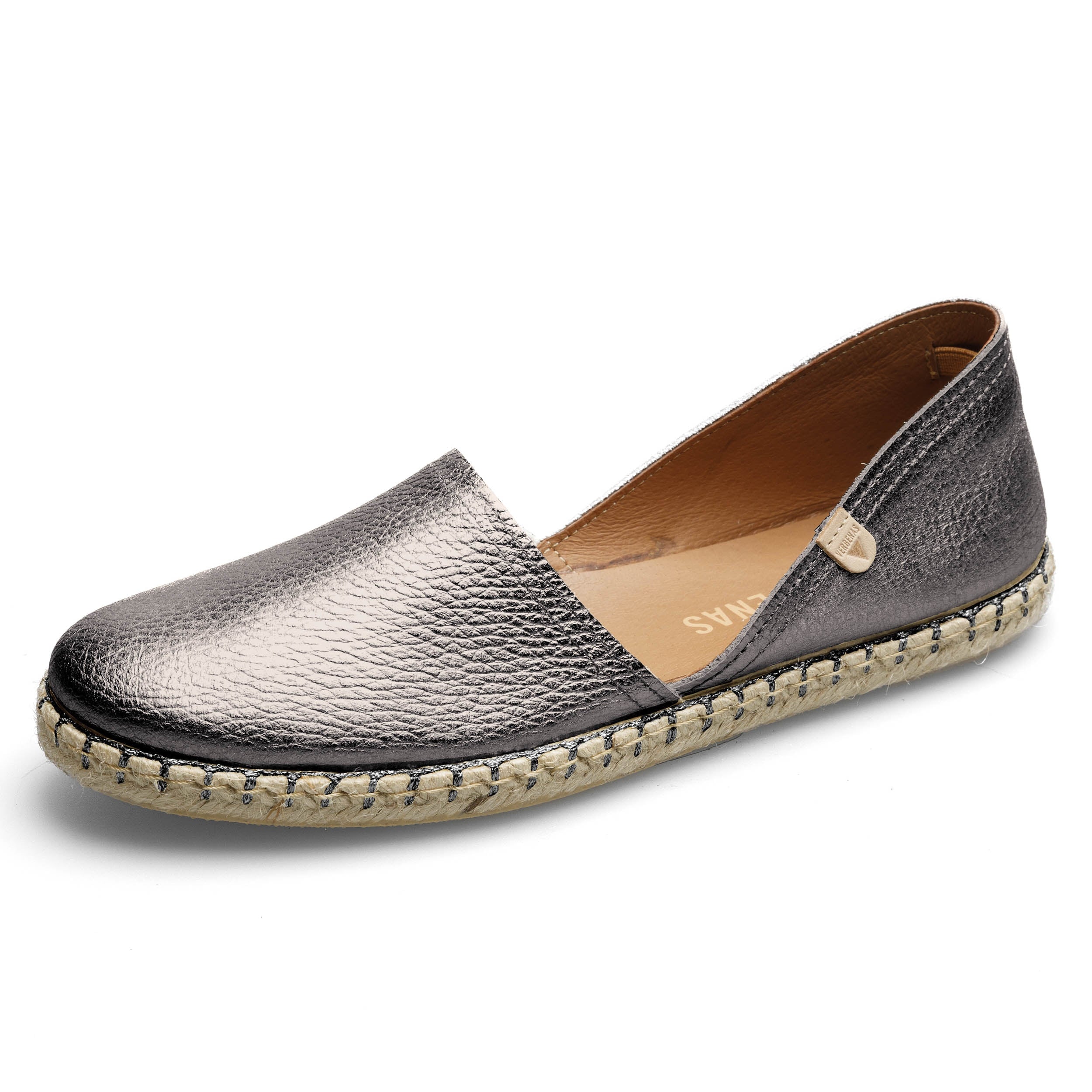 VERBENAS Damen Espadrilles CARMEN nucleo metal gal plomo | Bester Preis, bester Style – shoedeal