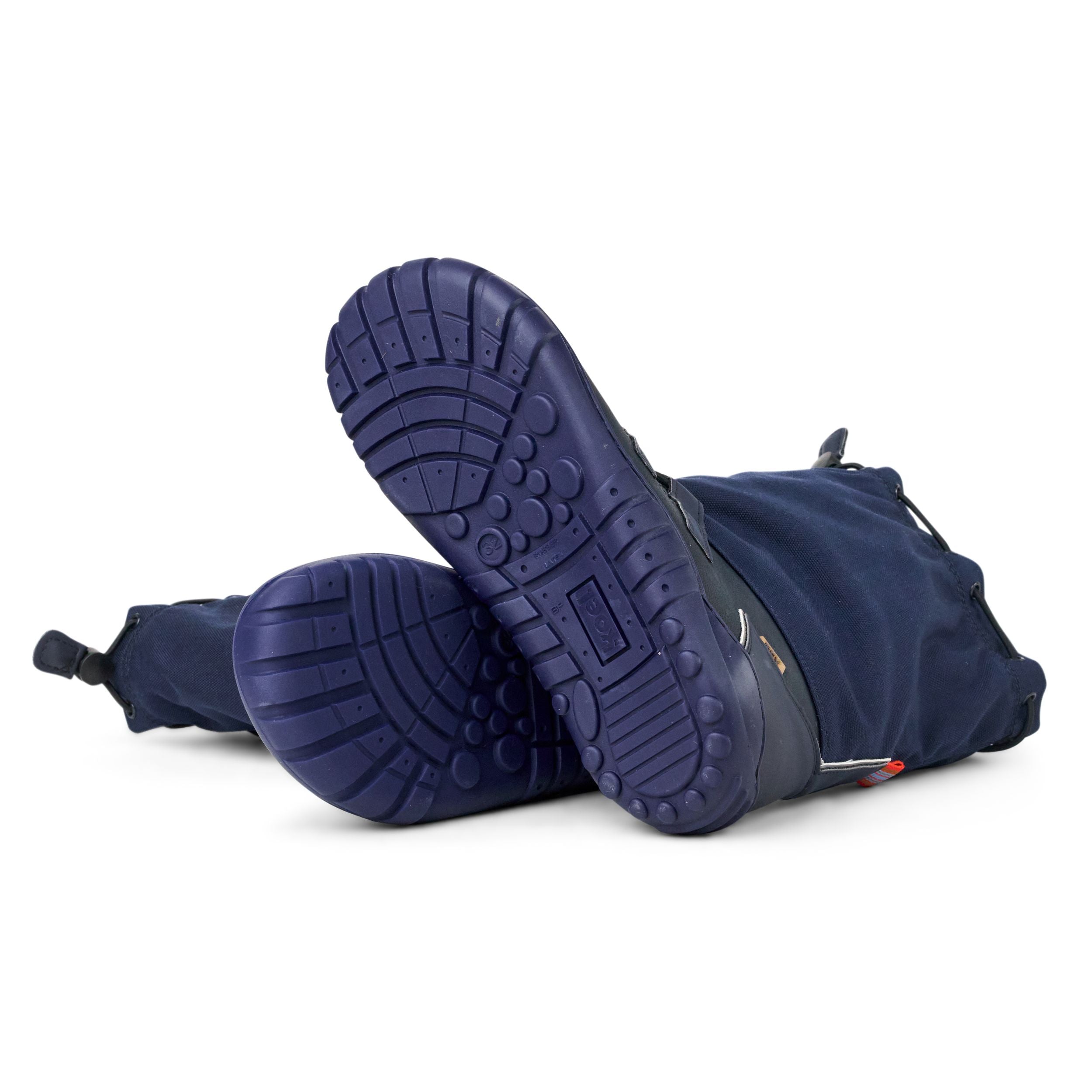 KOEL Barefoot Winter Kinderstiefel - RANA WP LEX navy