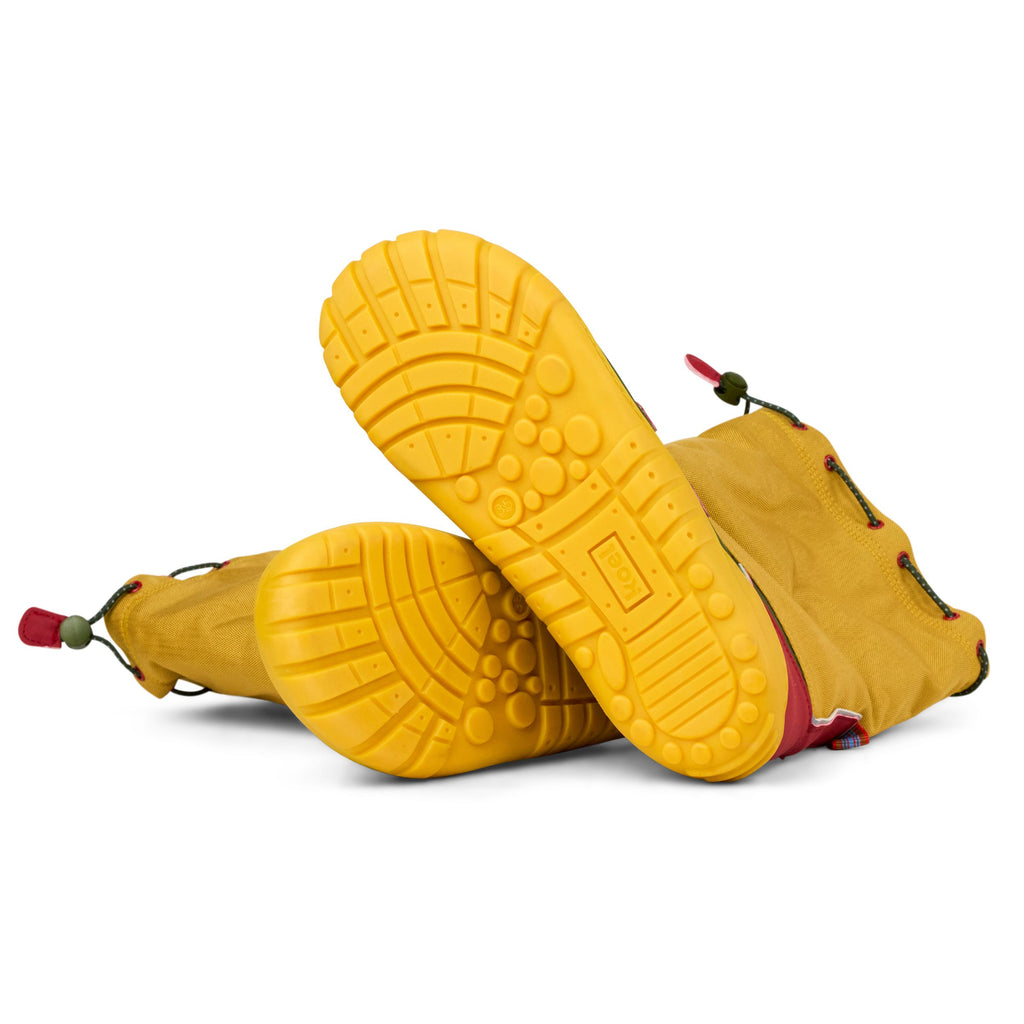 KOEL Barefoot Teenager Winter Stiefel - RANA WP LEX - yellow