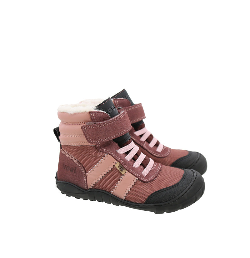 KOEL Barefoot Kinderstiefel - MILAM - old pink