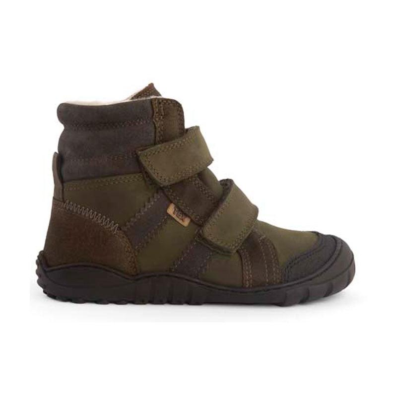 KOEL Barefoot Kinderstiefel - MILO 3.0 HYDRO WP khaki