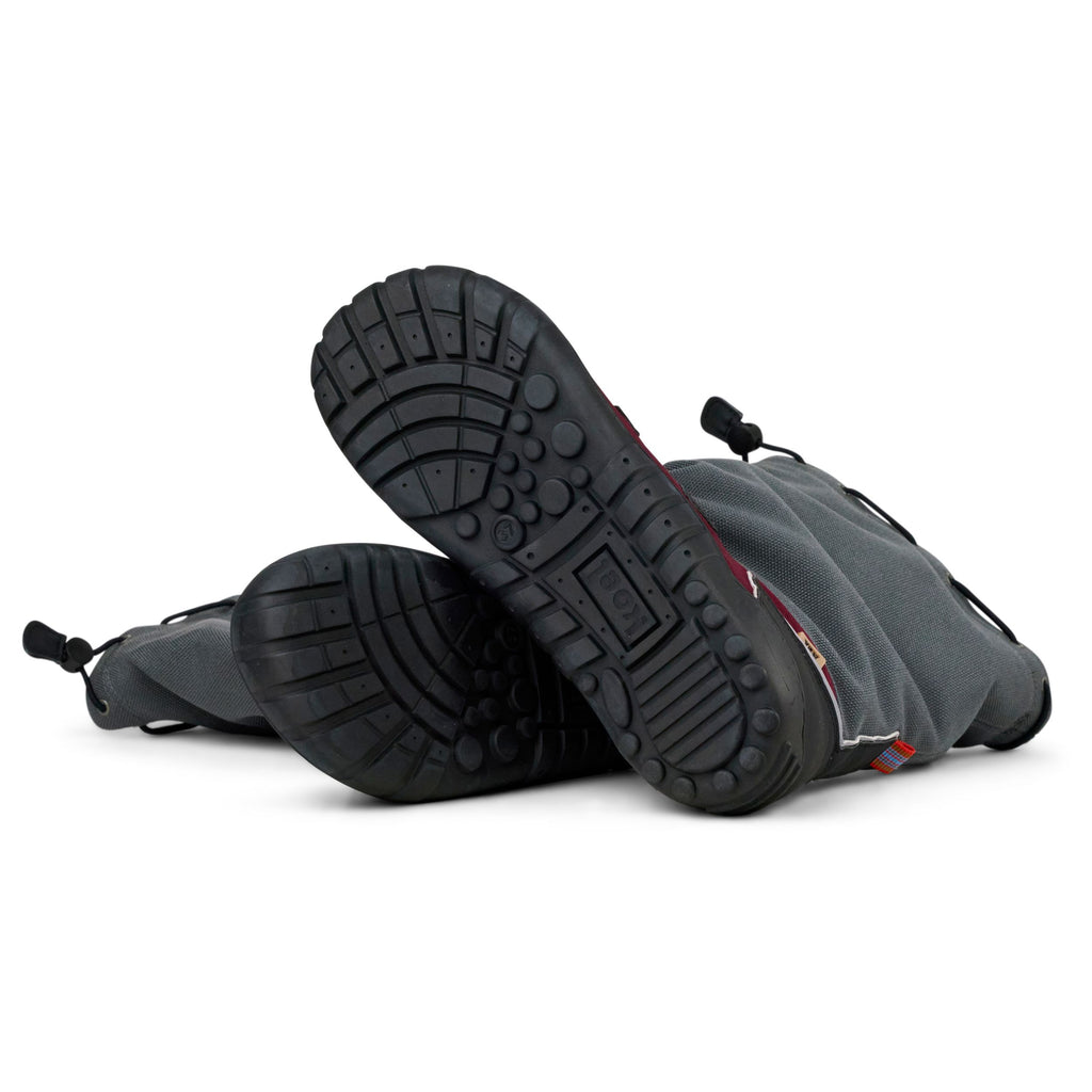 KOEL Damenschuhe Barefoot Stiefel RANA TEX LEGION bordo