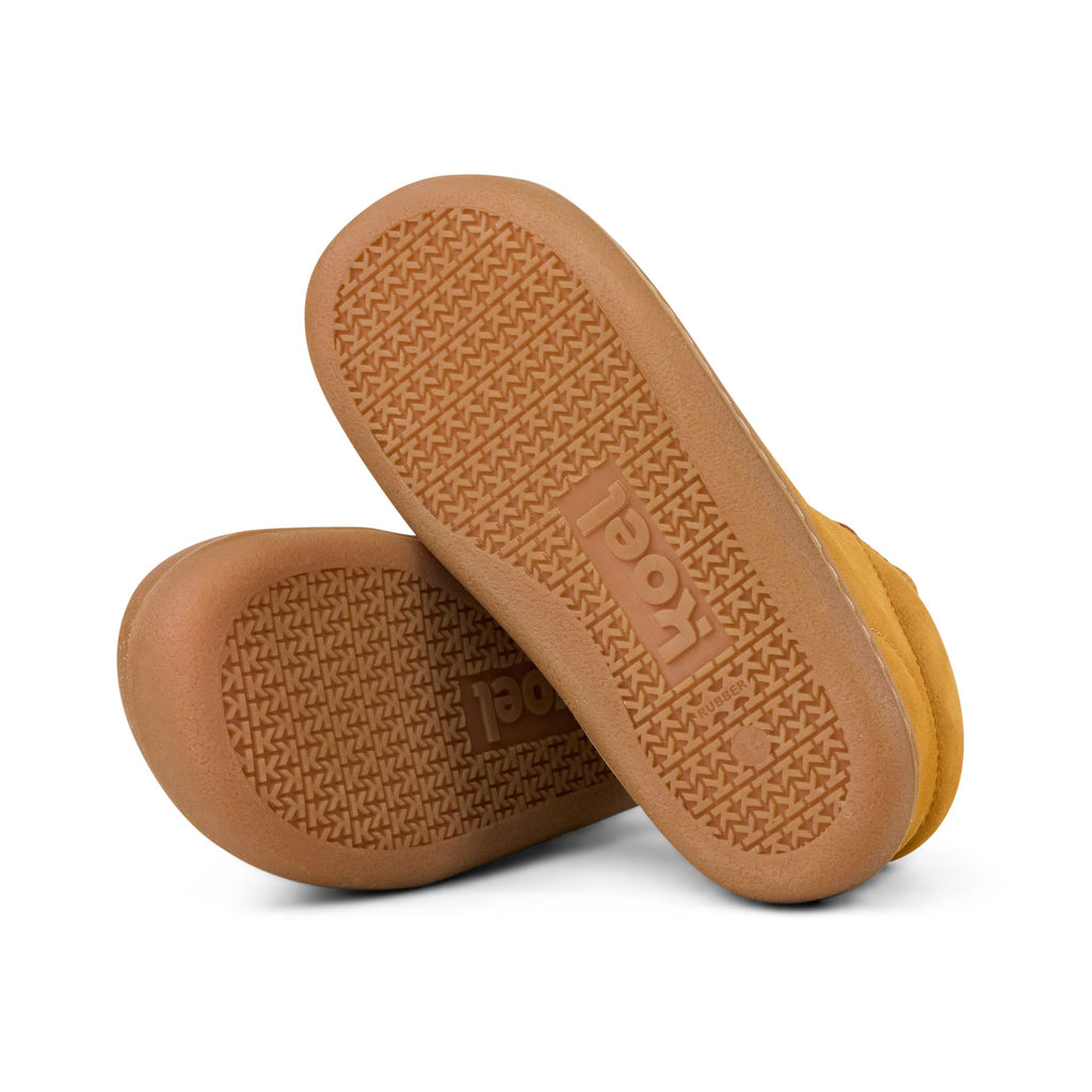 KOEL Kinder Barefoot Schnürschuhe BEN M LEATHER cognac