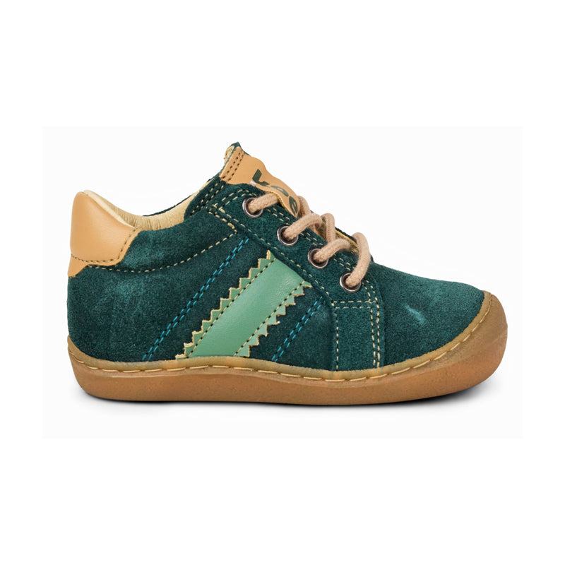KOEL Barefoot Kinder Sneakers BLAKE SUEDE 301 turquoise