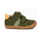 KOEL Barefoot Kinder Sneakers BYNO SUEDE khaki