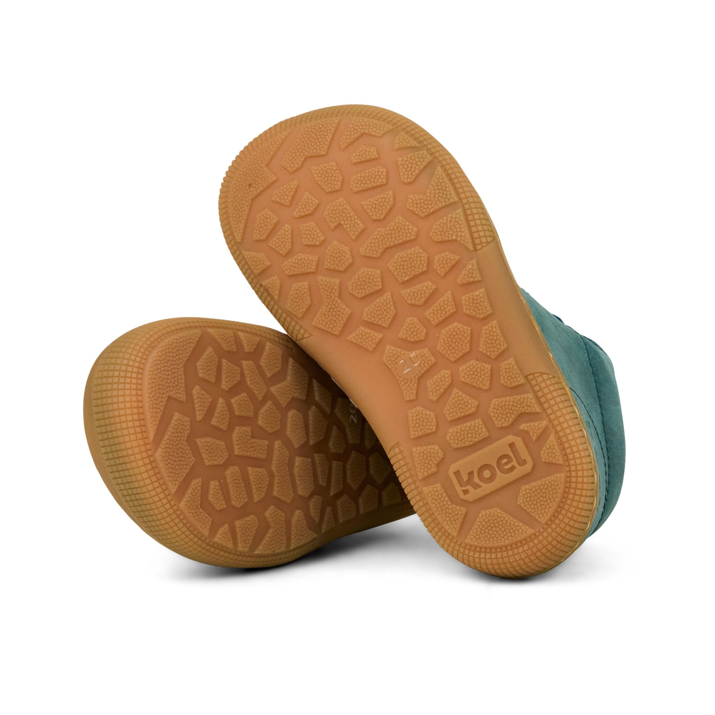 KOEL Barefoot Kinder Übergangsschuhe Sneakers DELI HYDRO FELT turquoise