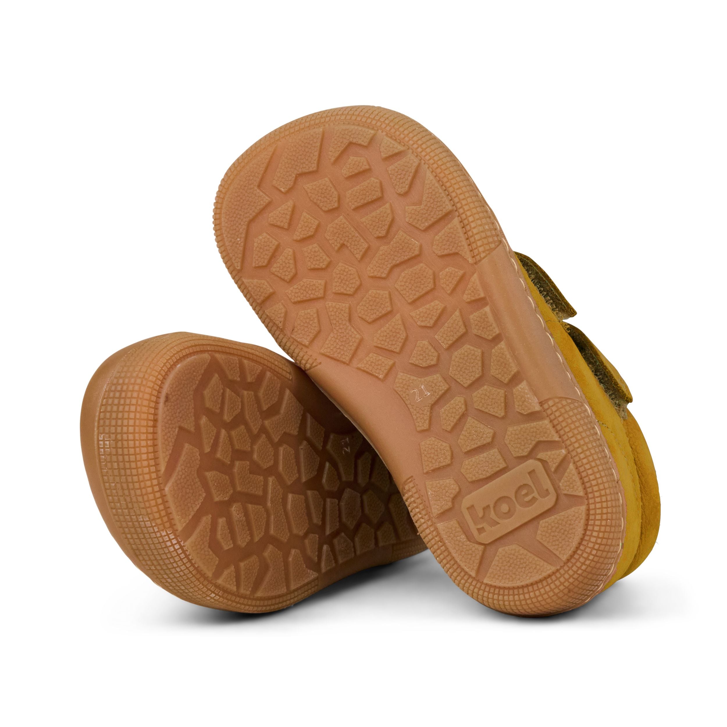 KOEL Kinder Barefoot Sneakers DON 2.0 cognac