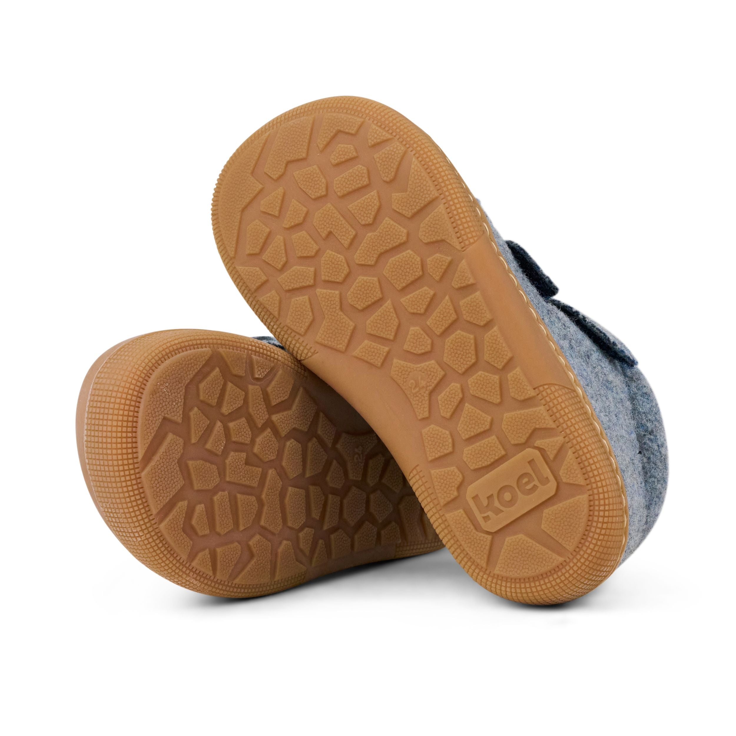 KOEL Barefoot Kinder Booties DON MERINO - jeans