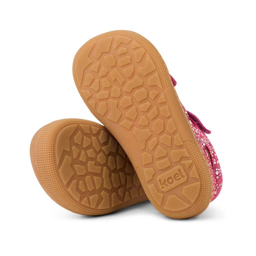 KOEL Barefoot Kinder Sneakers DEEN FANTASY fuchsia