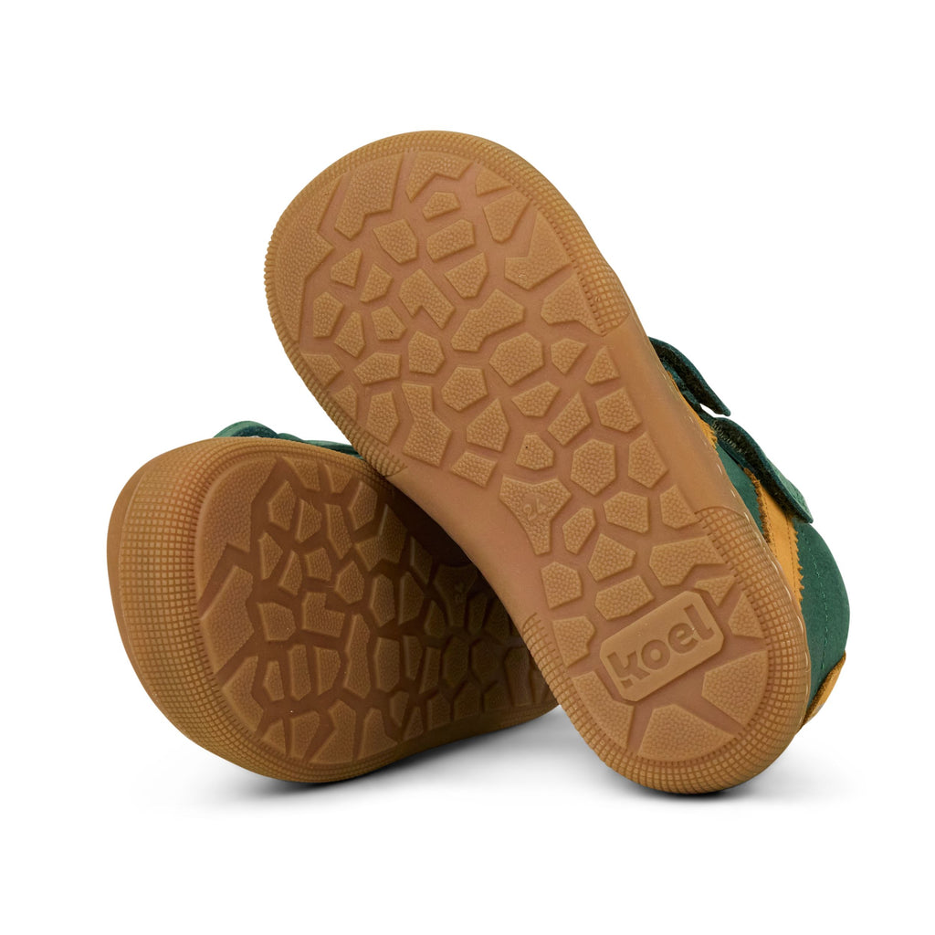 KOEL Barefoot Kinder Übergangsschuhe Sneakers DAVID HYDRO FELT green