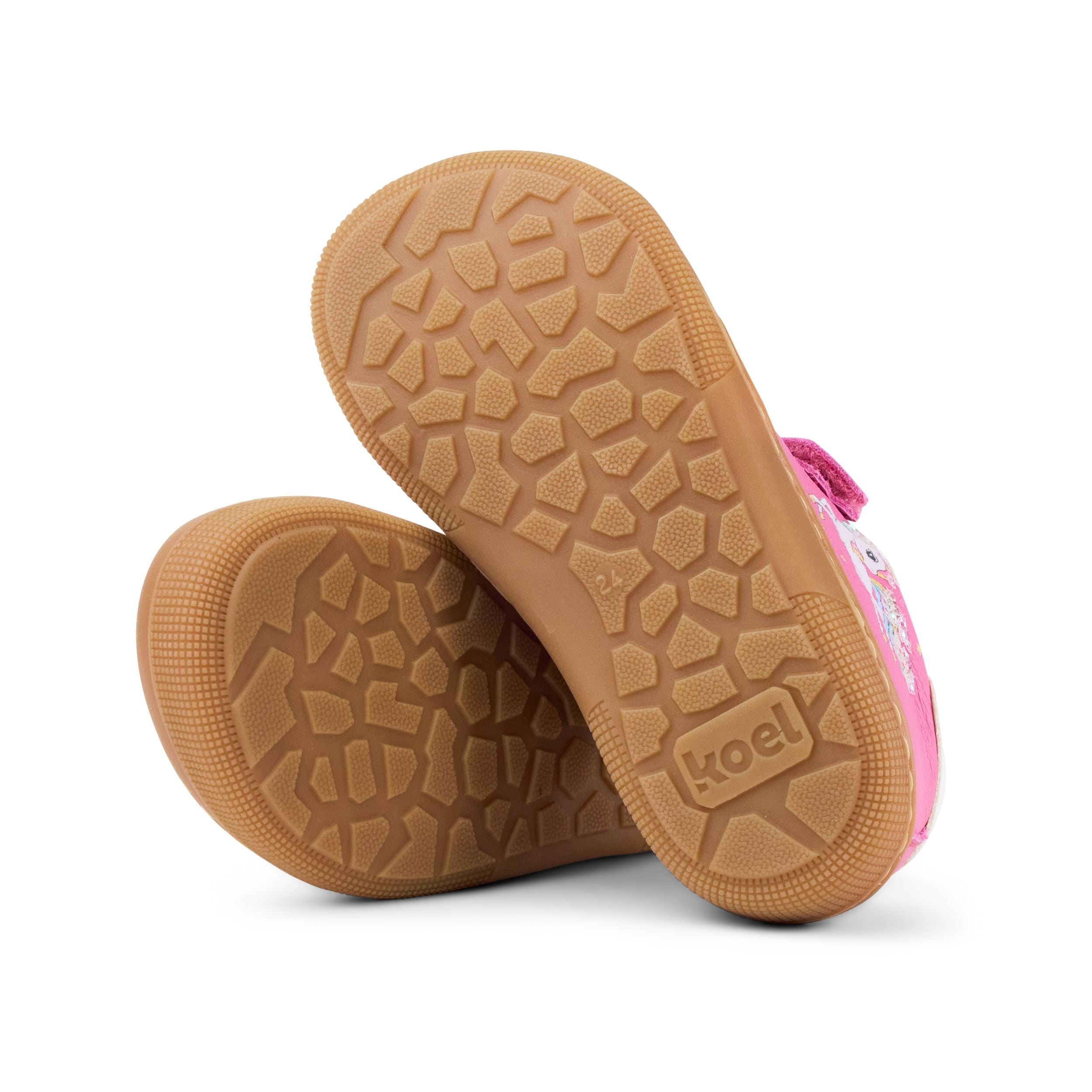 KOEL Barefoot Kinder Sneakers DAKOTA PRINT - Fuchsia