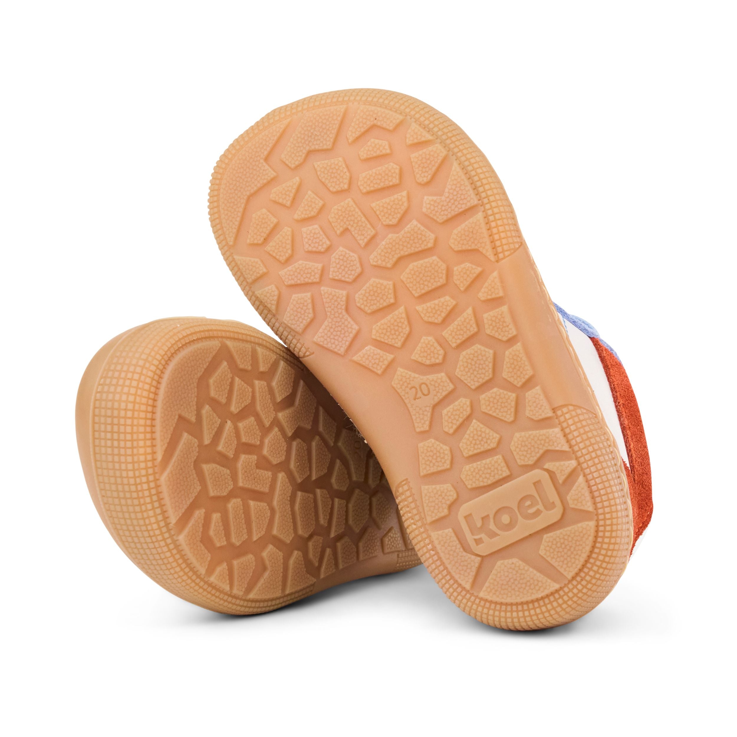 KOEL Barefoot Kinder Sneakers DION SUEDE aqua