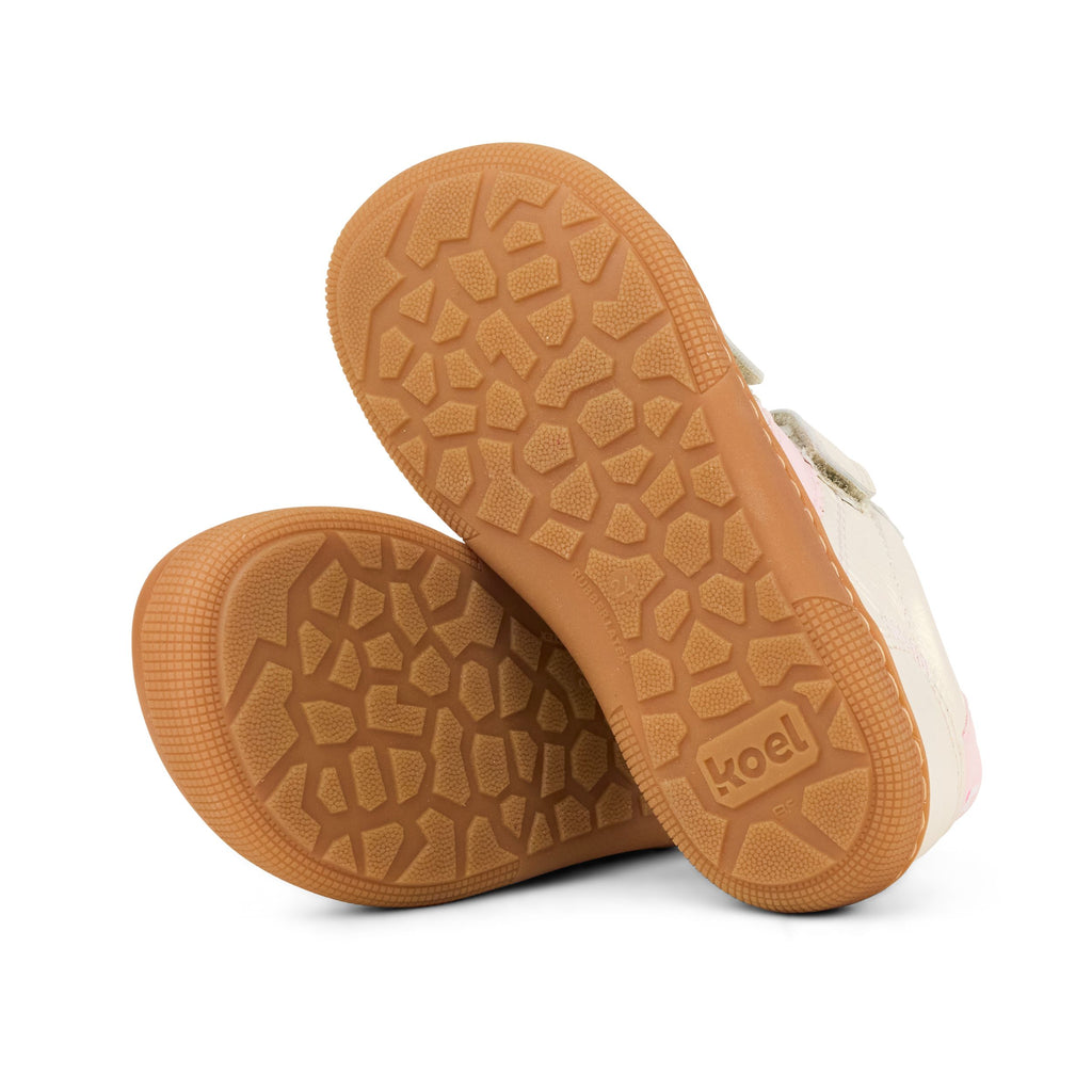 KOEL Barefoot Kinder Sneakers DENIS PERLATO 3.0 light beige