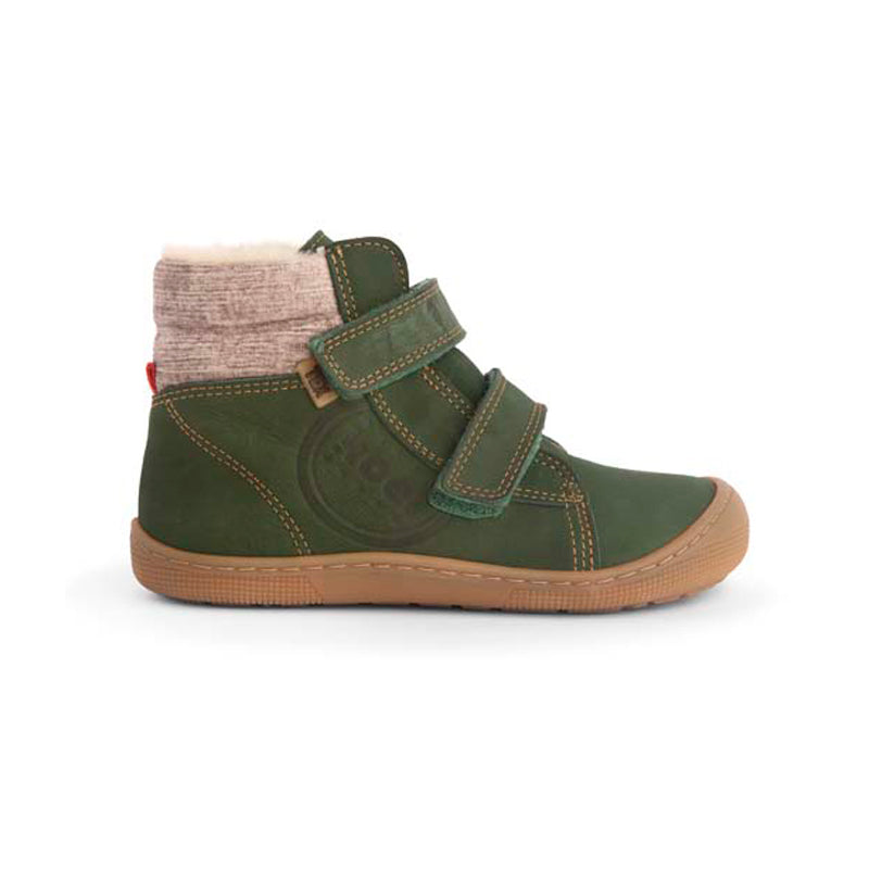 KOEL Barefoot Kinderstiefel - DEAN 2.0 WP WOOL 07T049 - green