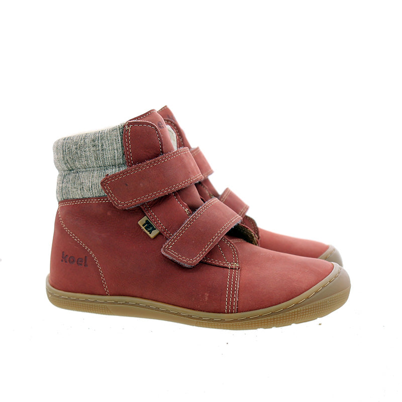 KOEL Barefoot Kinderstiefel - DEAN 2.0 WP WOOL 07T049 - old pink