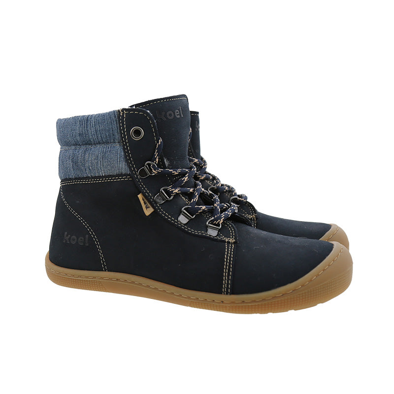 KOEL Barefoot Kinderstiefel - DEEMER 2.0 WP HIDRO navy