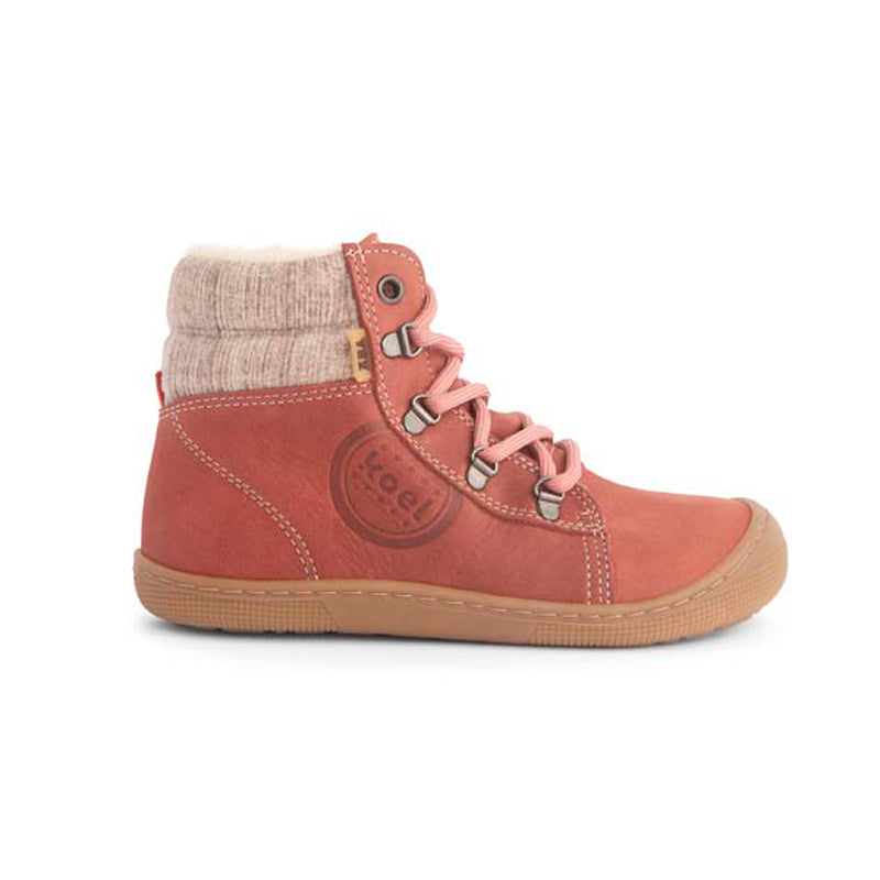 KOEL Barefoot Kinderstiefel - DEEMER 2.0 WP HIDRO Old Pink