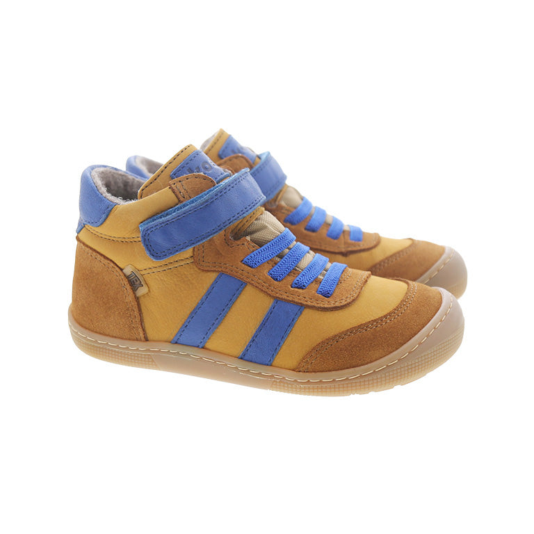 KOEL Barefoot Kinderschuhe DANIEL 2.0 Felt Tex - cognac