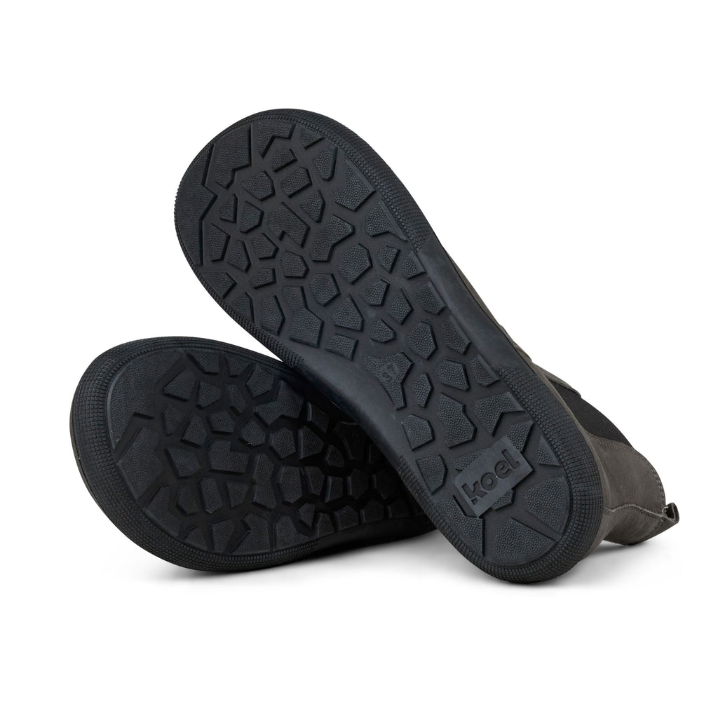 KOEL Damenschuhe - Barefoot Booties FILAS HYDRO - dark grey