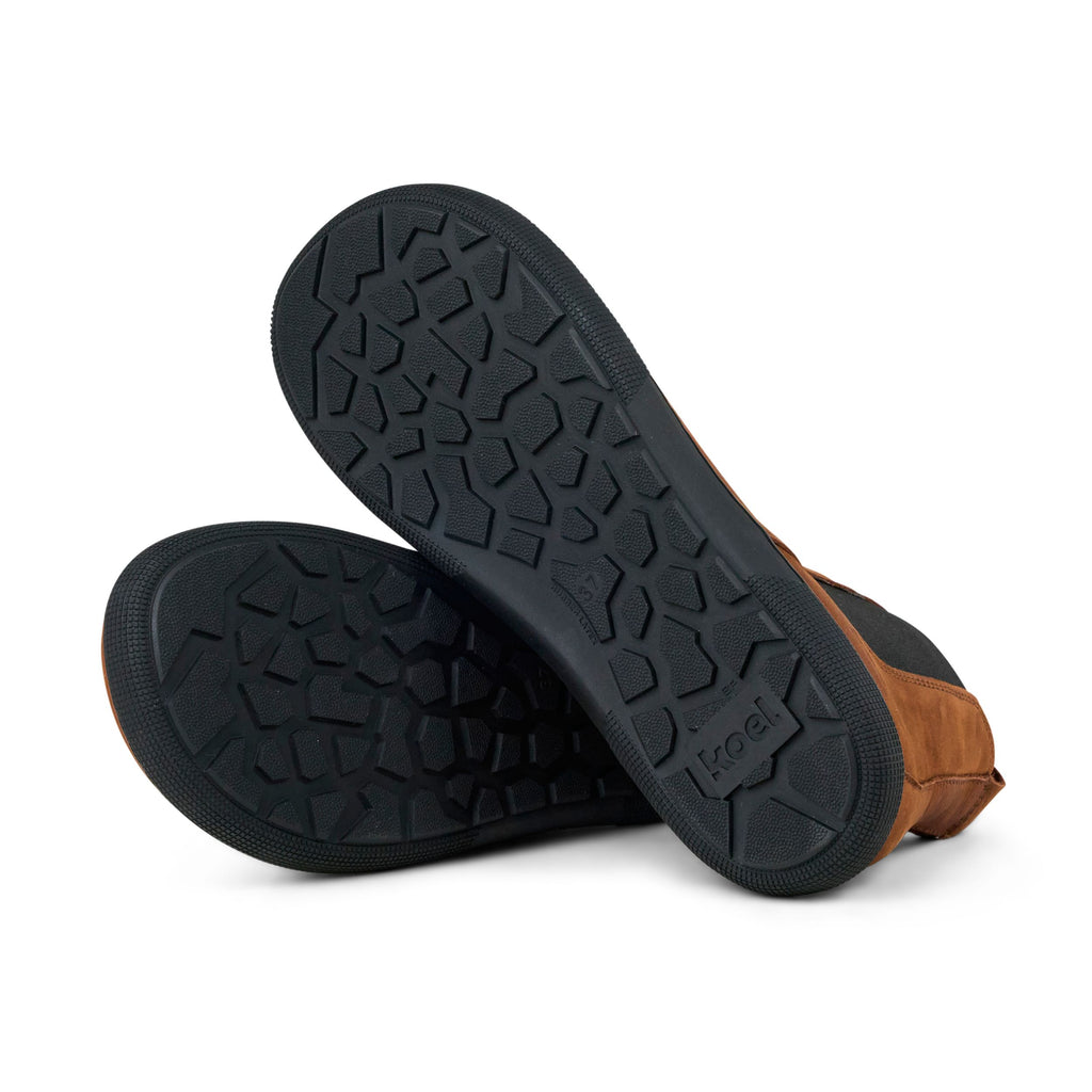 KOEL Damenschuhe - Barefoot Booties FILAS HYDRO - chocolate