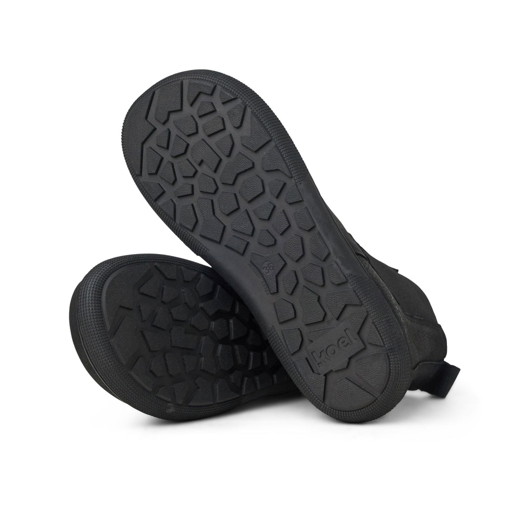 KOEL Damenschuhe - Barefoot Booties FILAS MERINO black