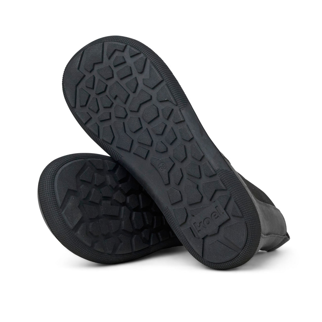 KOEL Damenschuhe - Barefoot Booties FILAS MERINO dark grey