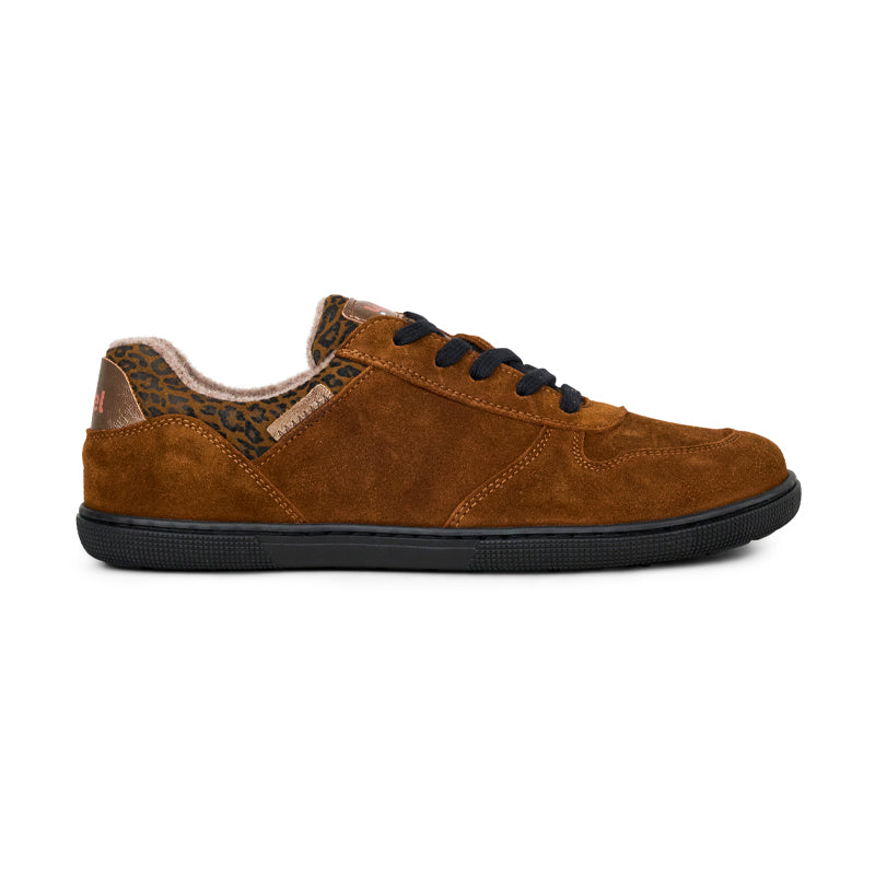 KOEL Barefoot Damen Sneakers FRANCIE LEO cognac