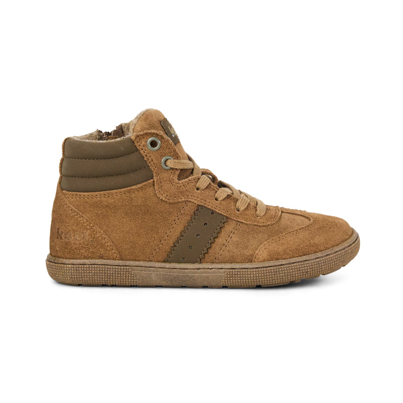 KOEL Barefoot Kinder Übergangsschuhe Sneakers bis Größe 41 DREW TEX taupe