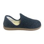 KOEL Damen Barfußschuhe Hausschuhe MERINO - dark grey