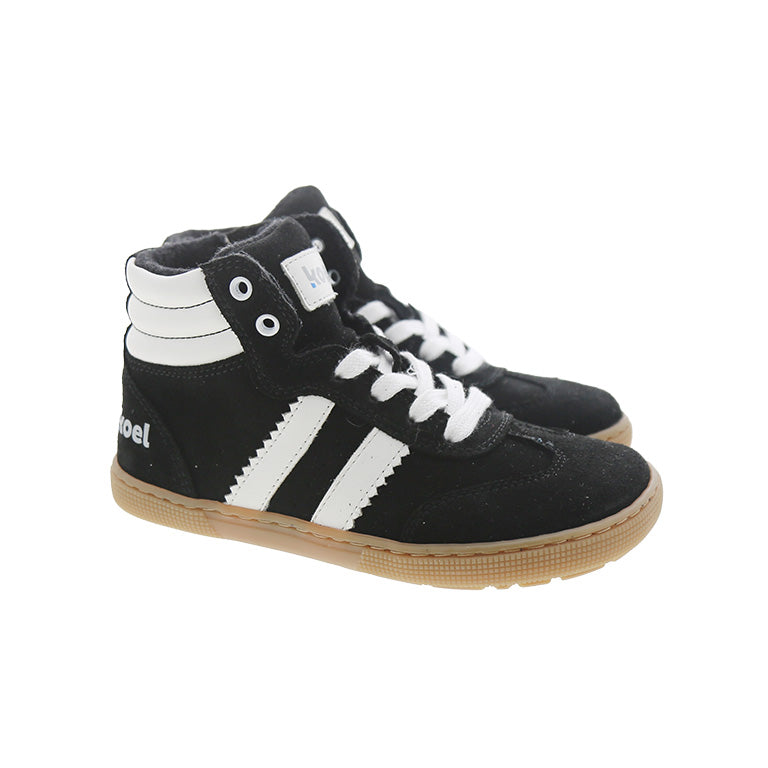 KOEL Barefoot Kinderschuhe Sneakers DREW MERINO black