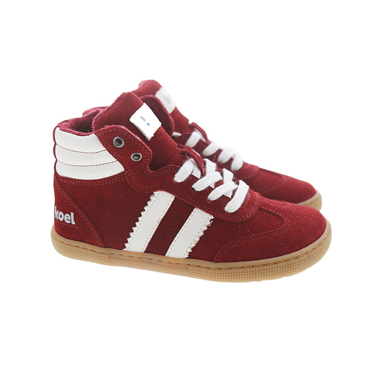KOEL Barefoot Kinderschuhe Sneakers DREW MERINO red
