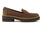 TOMS Damenschuhe CARA WIDE LOAFER  10022597 oak brown