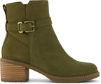 TOMS Damenschuhe Stiefeletten HAILEY BUCKLE 10022560 - military olive