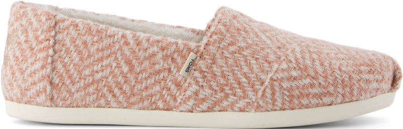 TOMS -  ALPARGATA CLASSIC FAUX 10022609 - pale rose cz hb