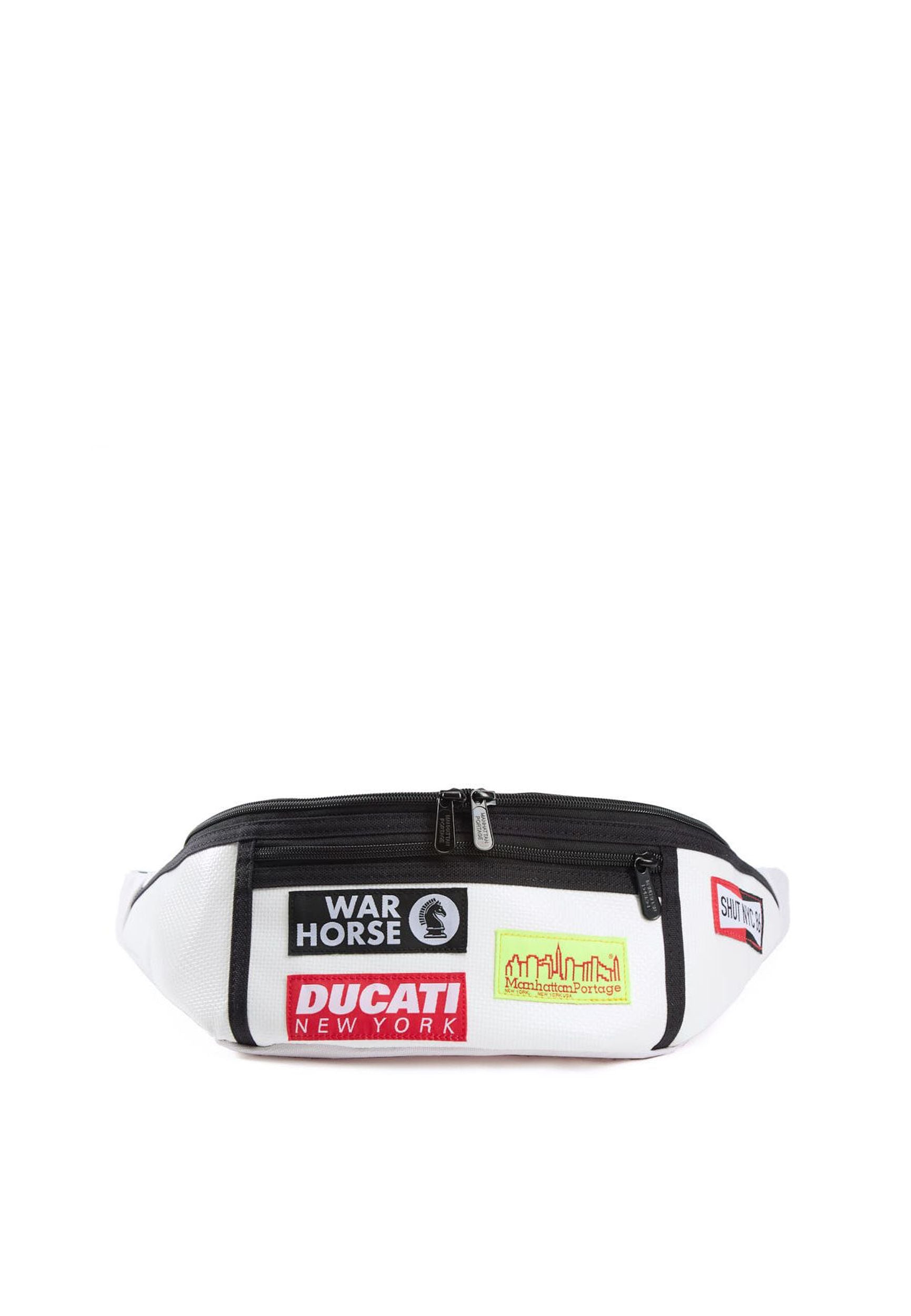MANHATTAN PORTAGE - WDS Alleycat Waist Bag 1101 white
